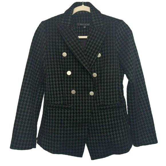 Abbeyglass Ladies Button Up Closure Layering Professional Black Blazer Size XS - Picture 2 of 7